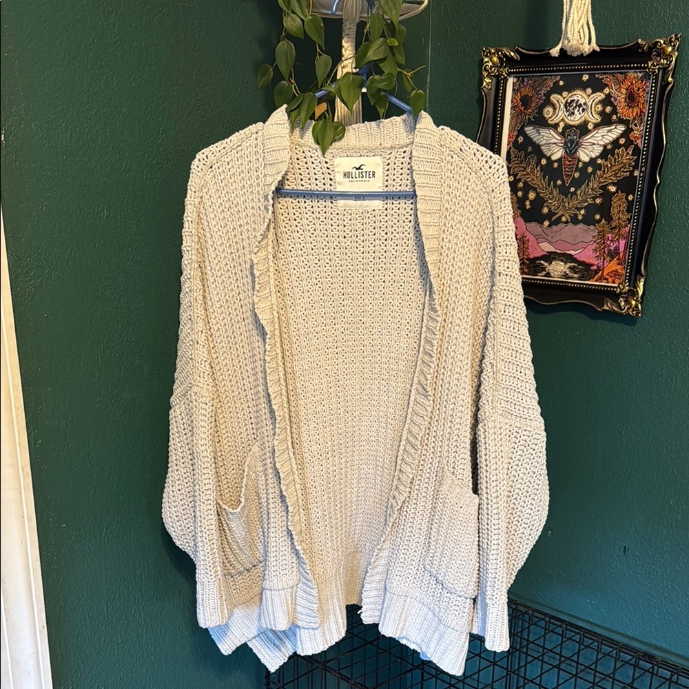 Chenille Hollister Cardigan